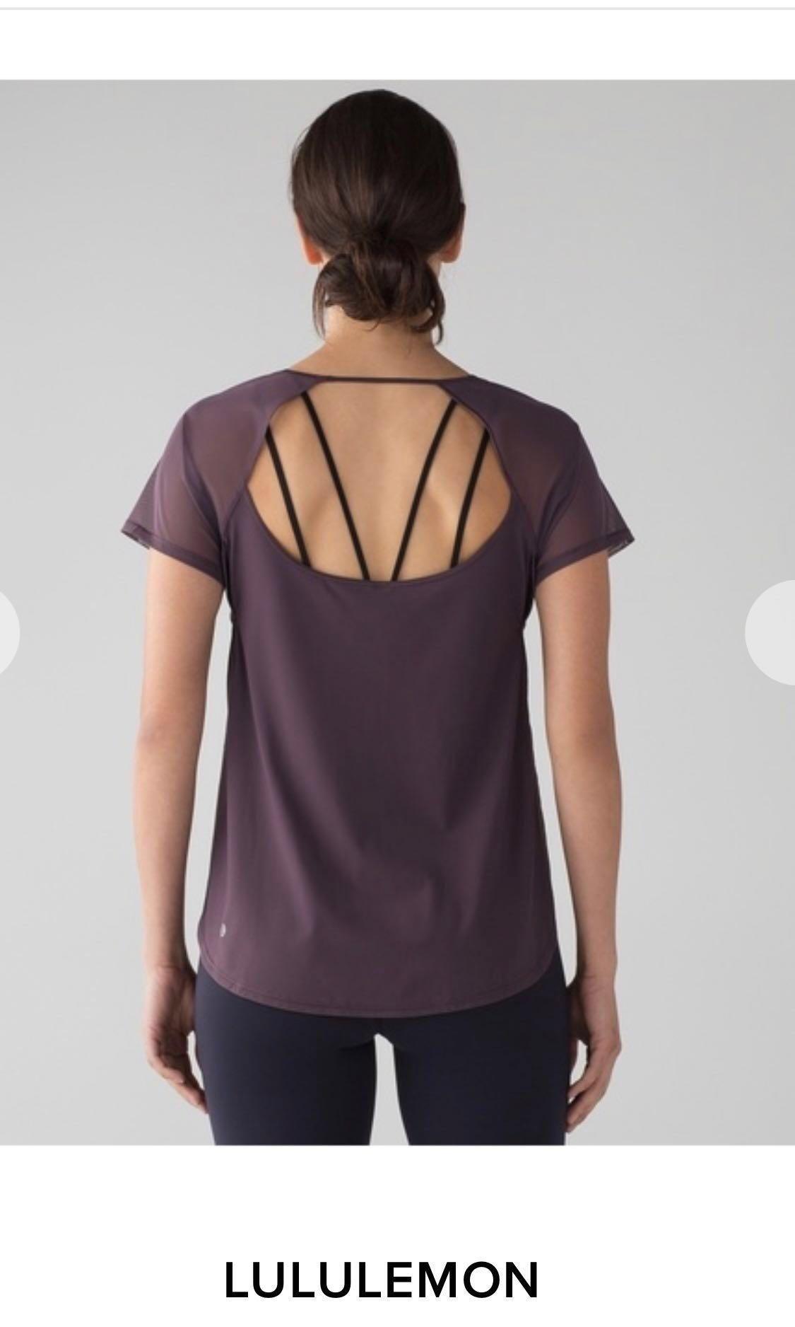 Lululemon Base Pace High-Rise Tight 25 Mulled Wine NULUX FABRIC (L)