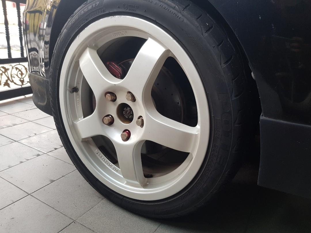 Sport Rim Enkei 17 inch, Auto Accessories on Carousell