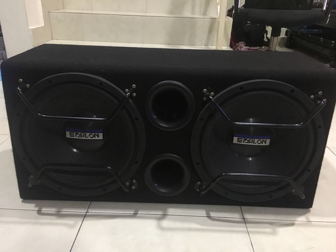 Epsilon subwoofer clearance