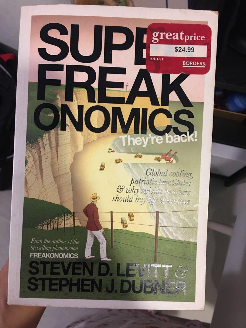 Superfreakonomics By Steven Levitt Stephen Dubner Books