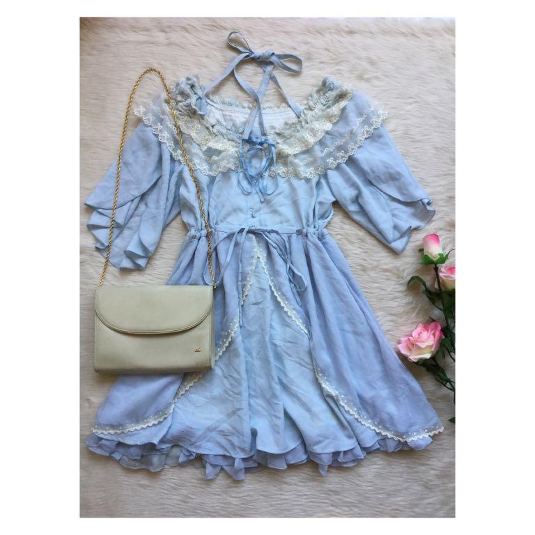 T511 Alice In Wonderland Inspired Dress Women S Fashion