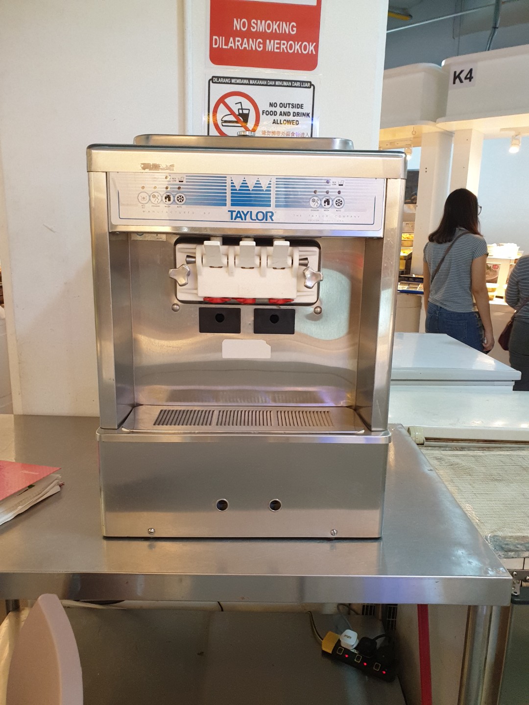 Taylor ice sale cream machine used