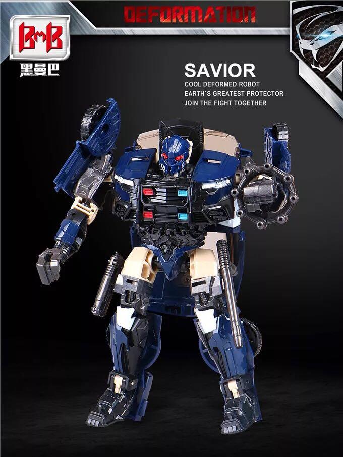 Transformers Black Mamba BMB - Savior (aka Upsized Barricade) (MISB ...
