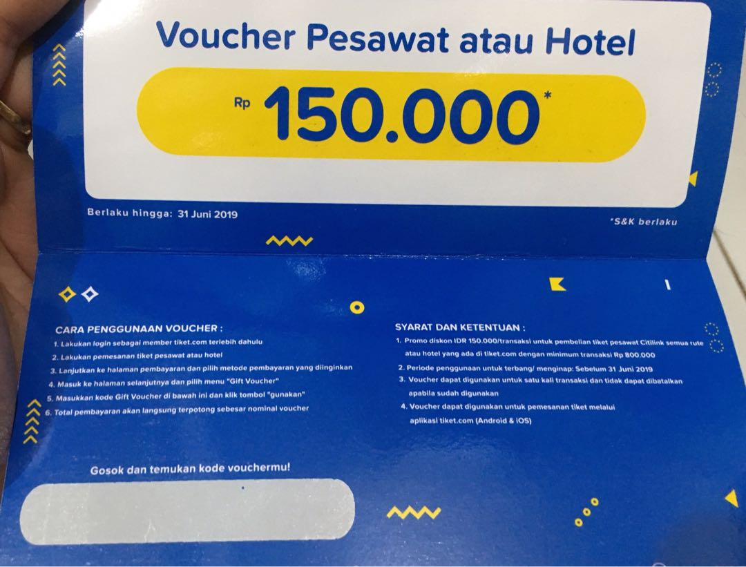 Voucher Pesawat Hotel Via Tiket Com Tiket Voucher Kartu Hadiah Voucher Di Carousell Promo tiket travel, diskon harga tiket, voucher dan info menarik lainnya. voucher pesawat hotel via tiket com