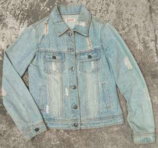 Jaket Jeans ripped