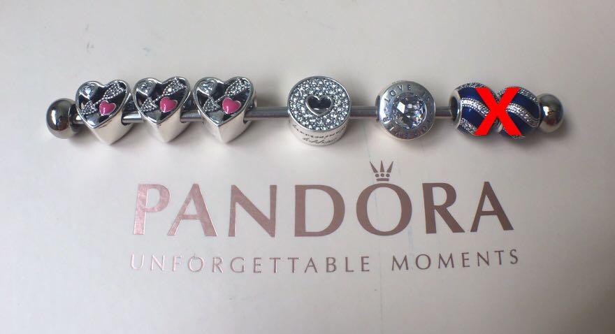 50 Authentic Pandora Love Struck Charm Anniversary Charm Love Is Forever Charm Closing Down Sales Women s Fashion Jewelry Organisers Charms on Carousell