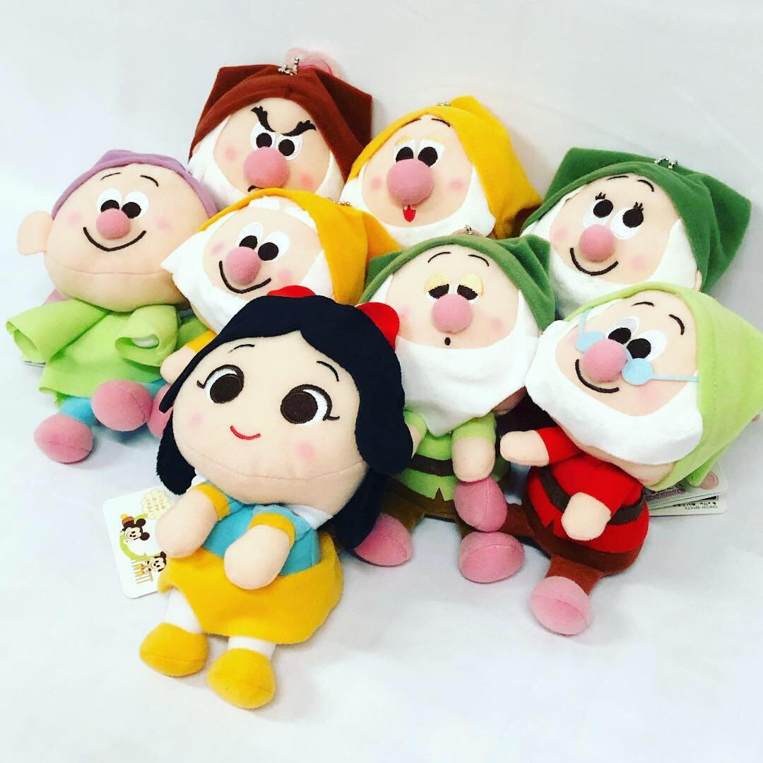 白雪公主 雪姑七友 公仔