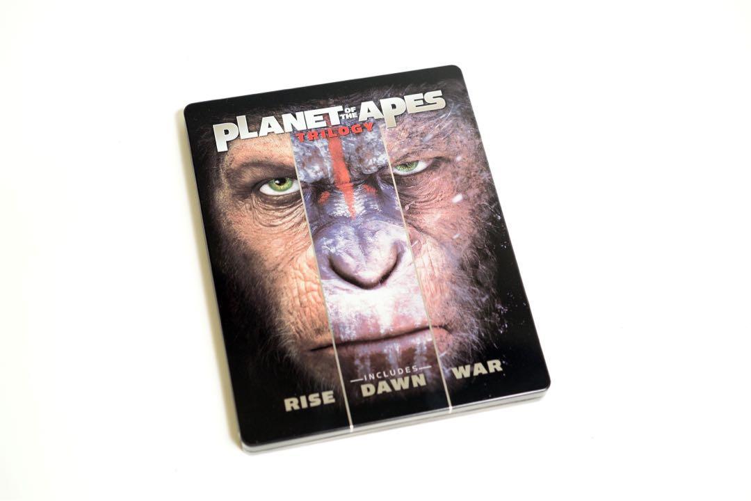 限量鐵盒版planet Of The Apes Trilogy 猿人爭霸戰三部曲 Blu Ray Steelbook 音樂樂器 配件 Cd S Dvd S Other Media Carousell 限量鐵盒版planet Of The Apes Trilogy 猿人爭霸戰三部曲 Blu Ray Steelbook 音樂樂器 配件 Cd S Dvd S Other Media Carousell