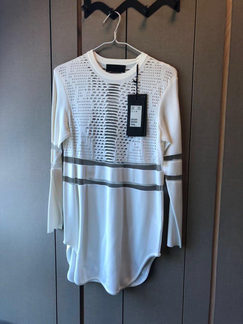 ألغيت لحظة استميحك عذرا Alexander Wang H M White Dress Sjvbca Org