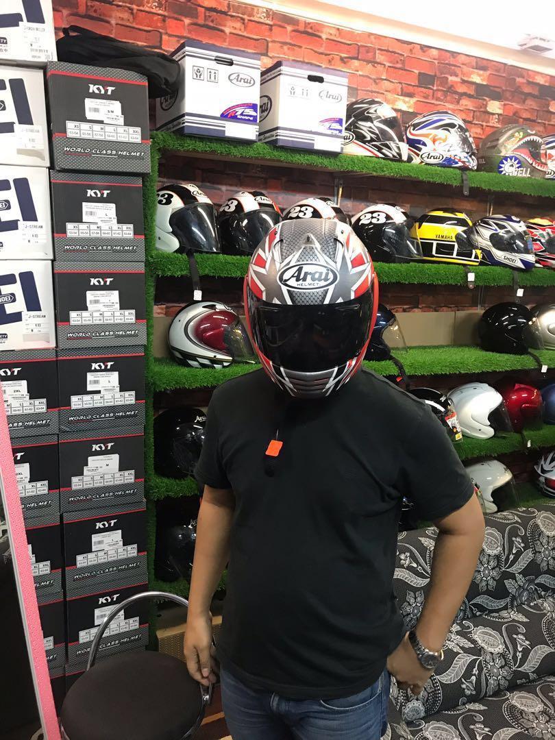 【大特価!!】 Arai Rapide Sr Miglia Star (red), Auto Accessories on Carousell セキュリティ・セーフティ