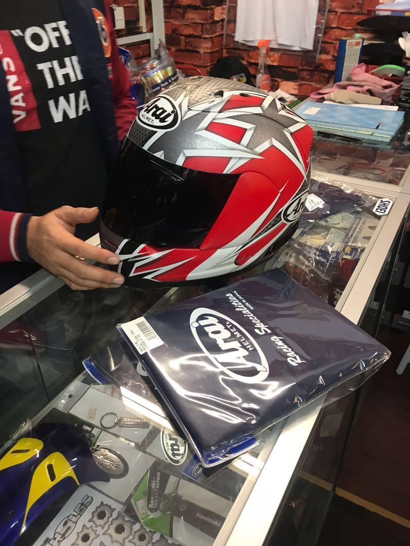 Premium Helmet | ARAI RAPIDE IR MIGLIA STAR SIZE L IDR.7.XXX