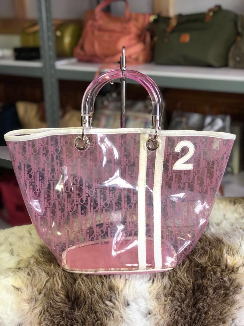 Dior transparent bag online