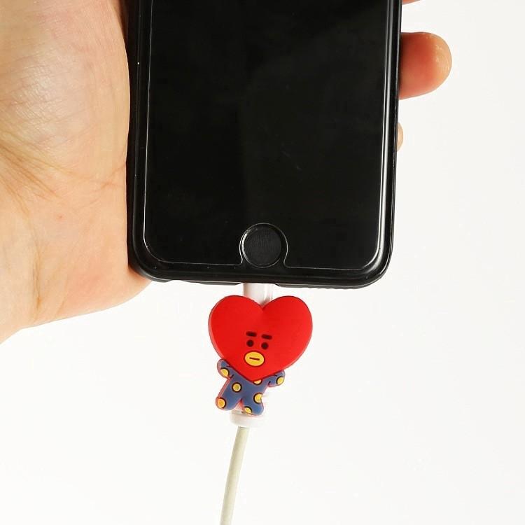 BTS BT21 Phone Cable Protector, Hobbies & Toys, Memorabilia
