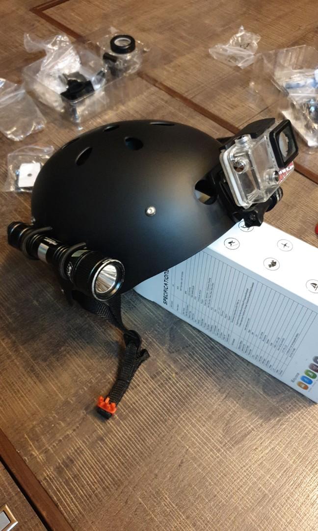 Cave wreck diving helmet, Sports Equipment, Sports & Games, Water