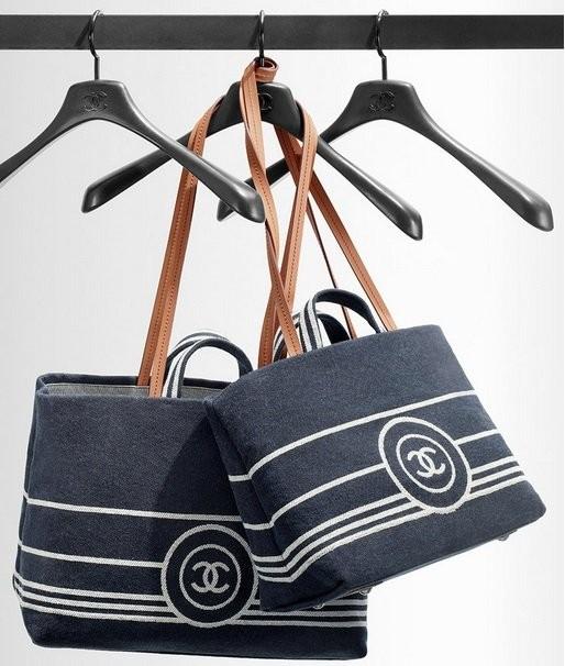 Chanel 2 way denim tote bag (large), Women's Fashion, Bags