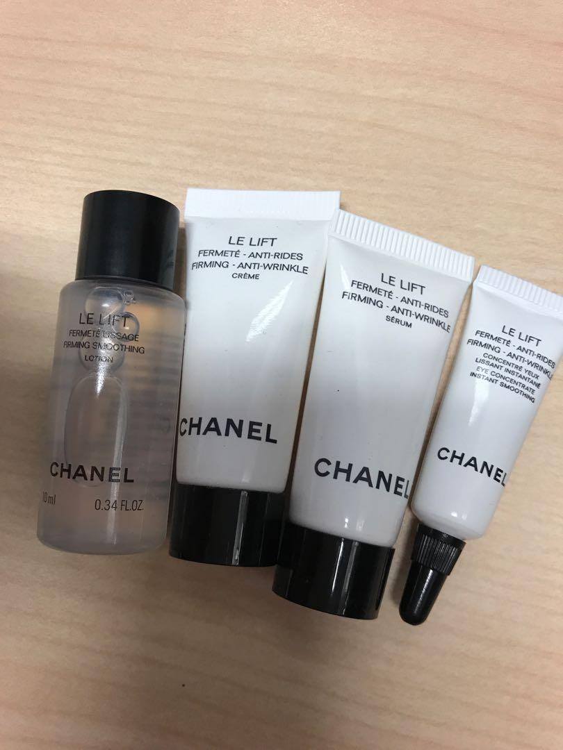 Chanel le lift anti-aging travel set, Beauty & Personal Care, Face, Face  Care on Carousell