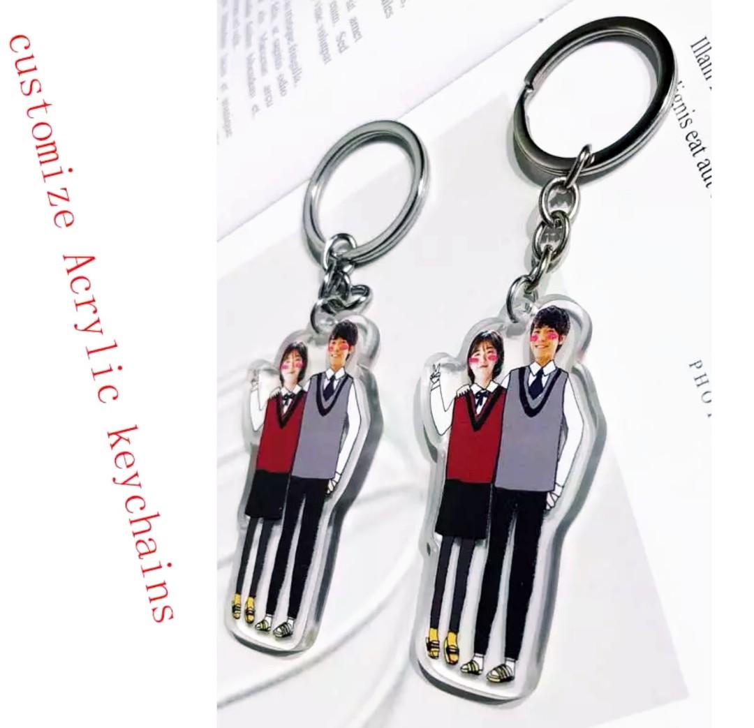 Customized Photo Keychain for Souvenir or Event
