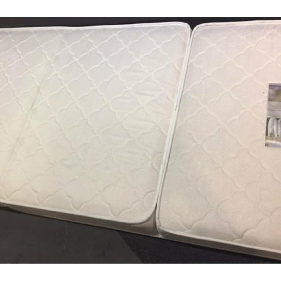 Dunlopillo Pocketed Spring Mattress Foldable 3 Fold Furniture