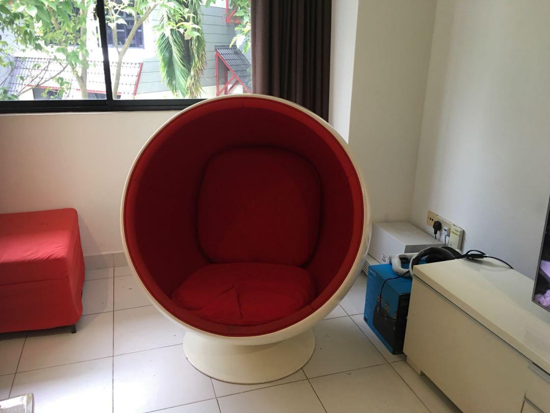 Eero Aarnio Ball Chair Replica Furniture Others On Carousell