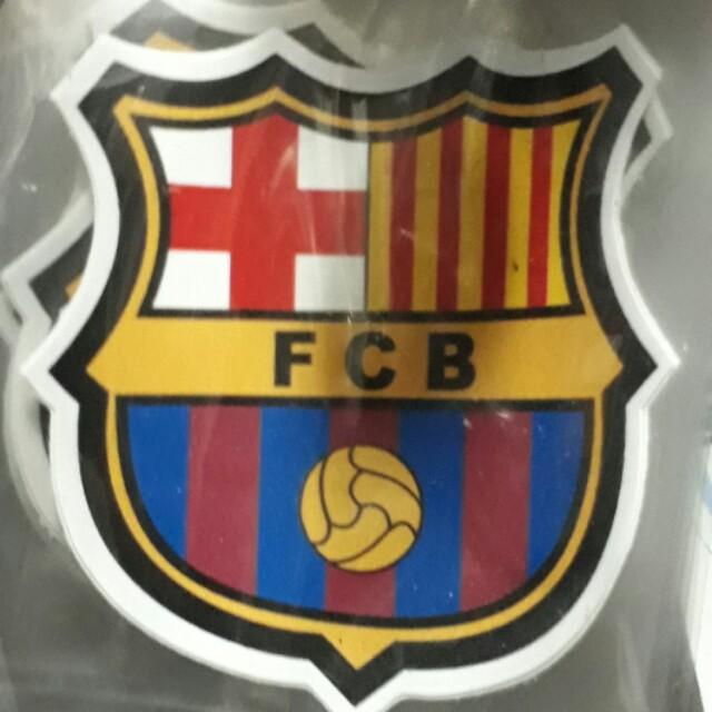 Fc Barcelona Sticker Car Accessories Accessories On Carousell