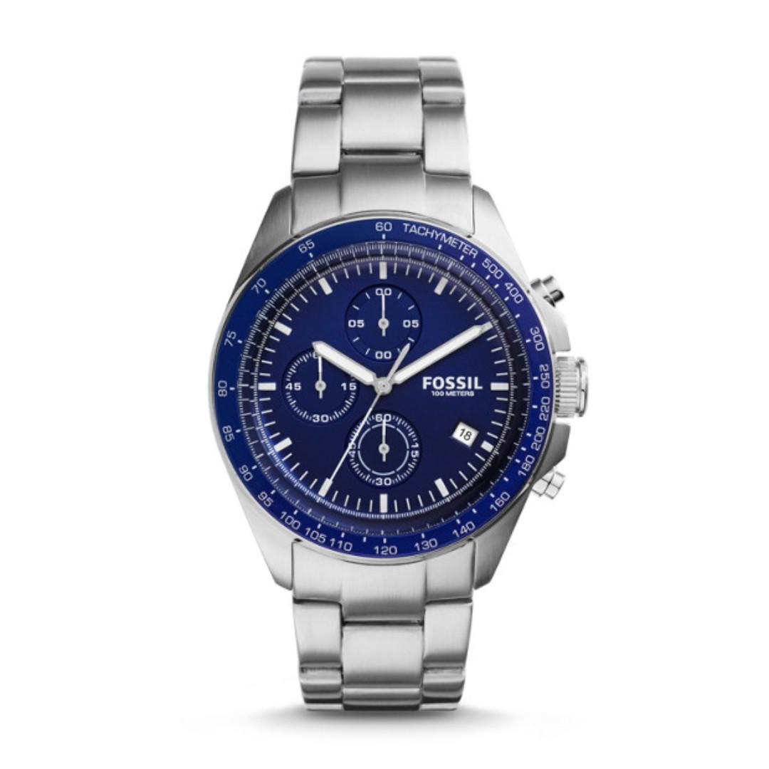 Fossil Sport 54 Chronograph Stainless Steel Watch Ch3030
