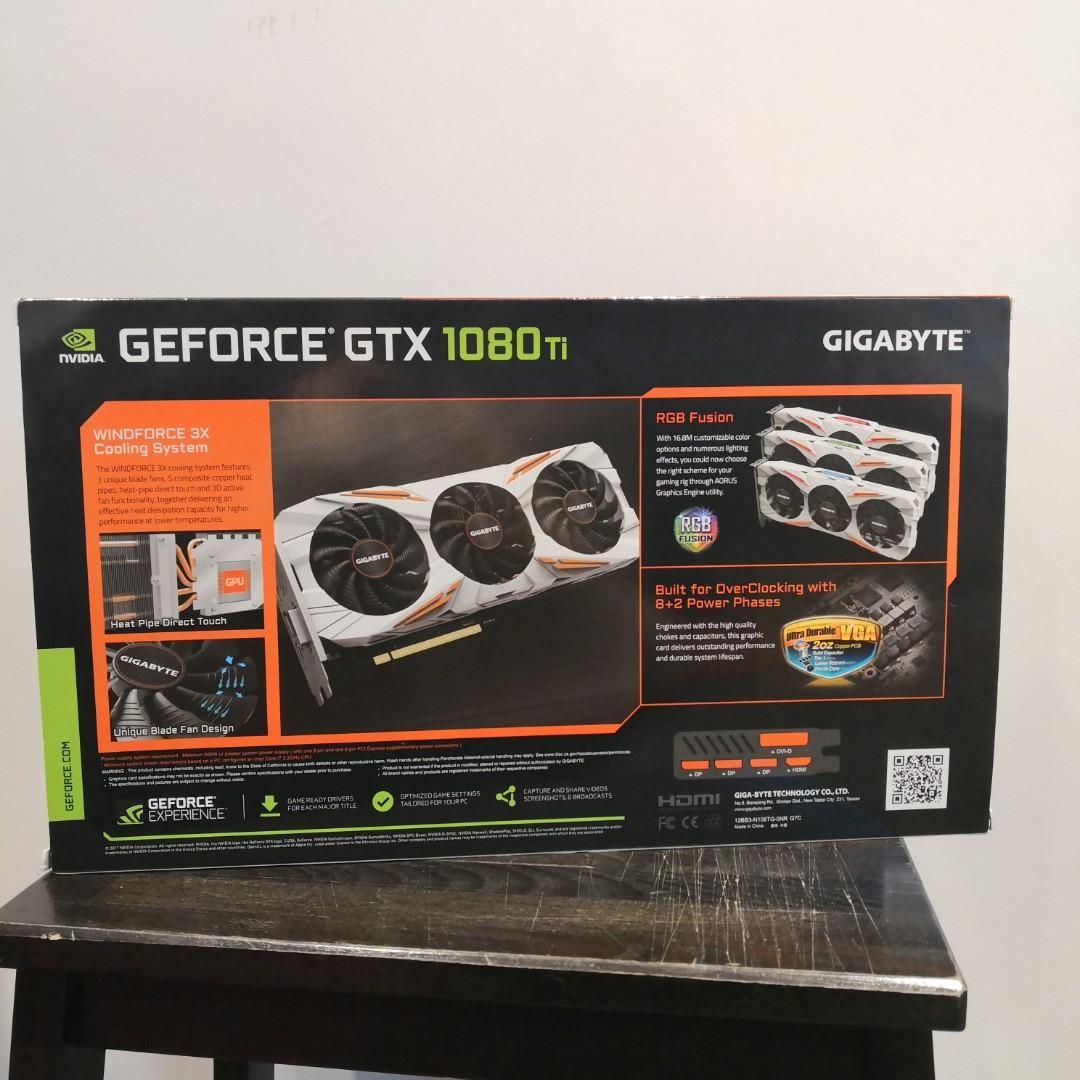 Gigabyte geforce gtx 1080 store ti gaming oc 11g