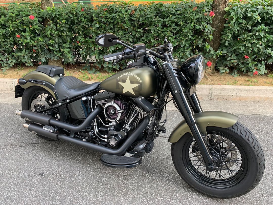Harley Davidson Softail Slim S Screaming Eagles Twin Cam 110 Engine One Careful Owner Registration Date 12 08 2016 Motorcycles Motorcycles For Sale Class 2 On Carousell
