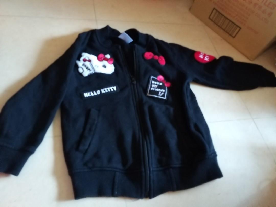 black hello kitty jacket