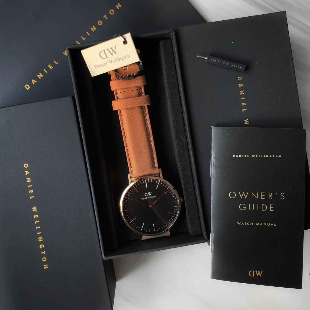 Daniel wellington classic black durham 40mm shop