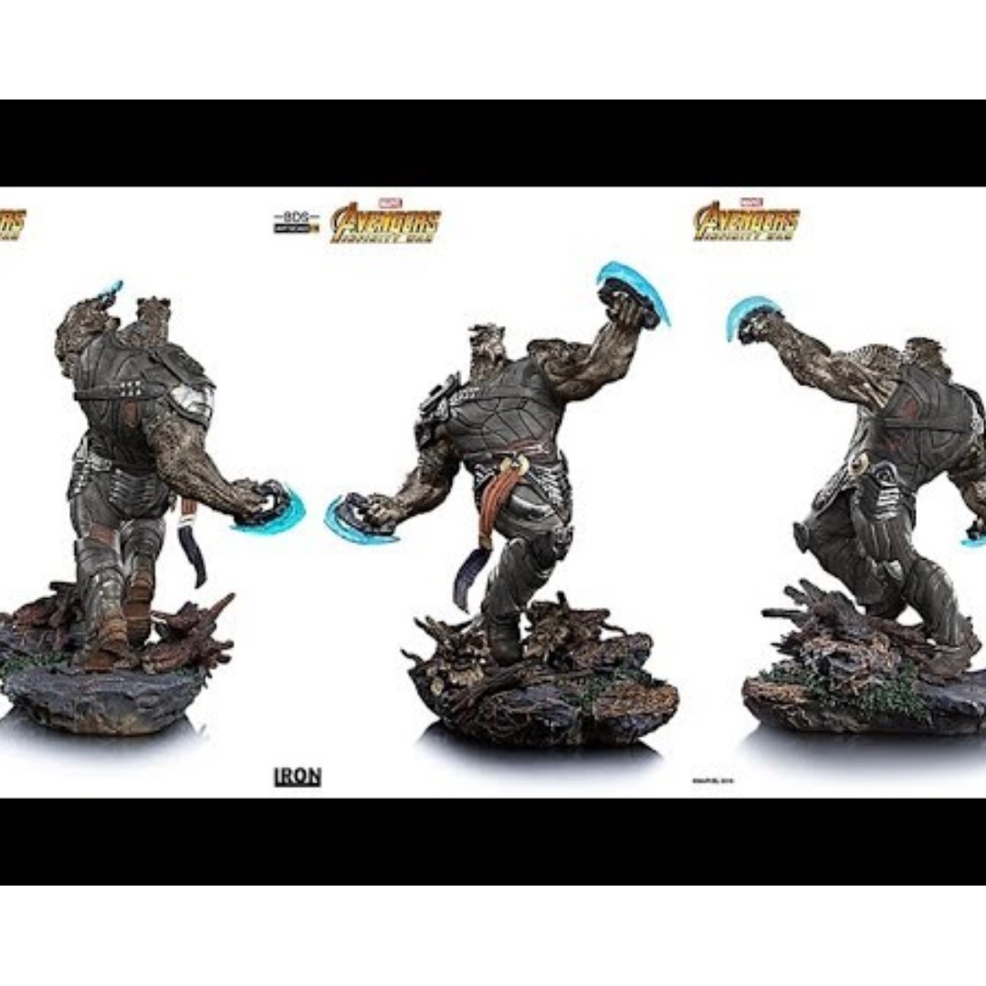 Iron Studios Cull Obsidian Bds Art Scale 1 10 Avengers Infinity War Wholesale Toys Games Bricks Figurines On Carousell