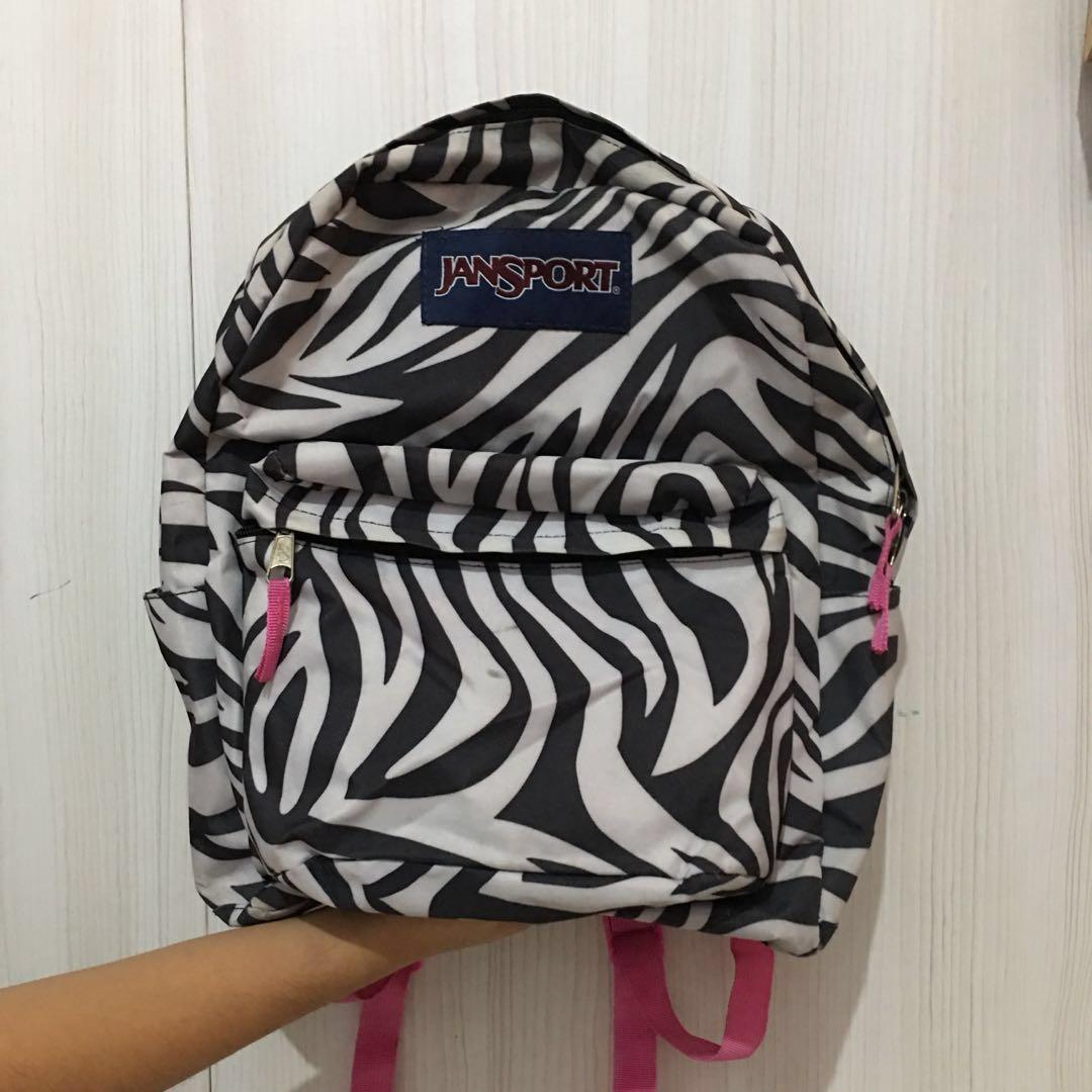 Jansport zebra deals