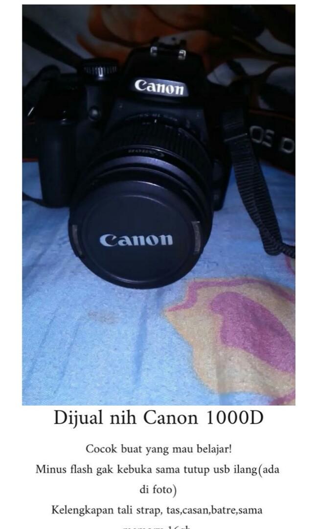 kamera canon 1000d