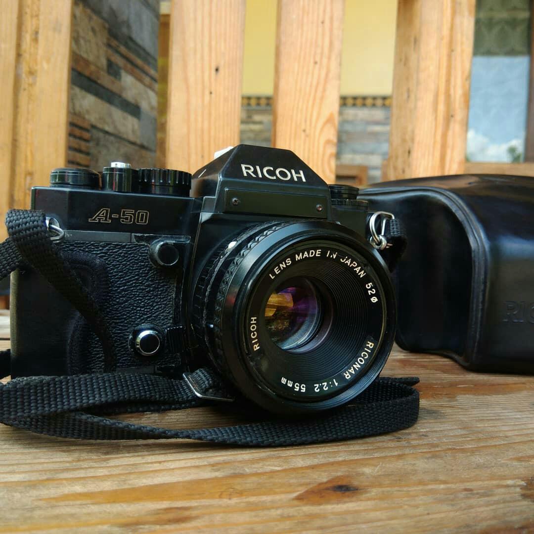 kamera film analog ricoh a50 bukan disposable kodak fujifilm nikon canon pentax