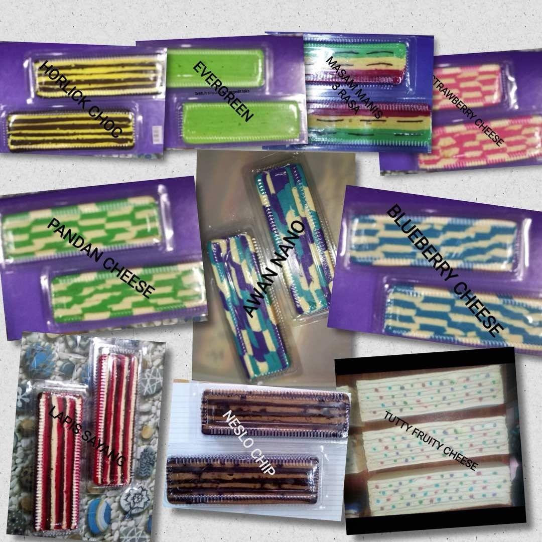 Kek Lapis Masam Manis 3 Rasa