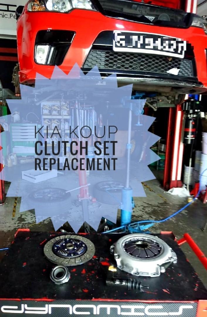KIA Koup/Forte/Cerato Clutch Set replacement, Car Accessories