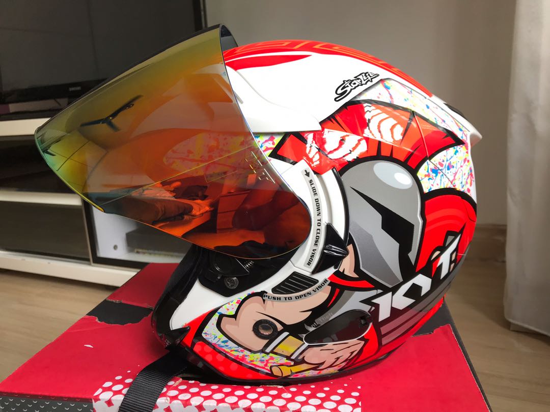 KYT VENOM OPEN FACE SIMONE CORSI MOTO2 MOTOGP Motorbikes on Carousell
