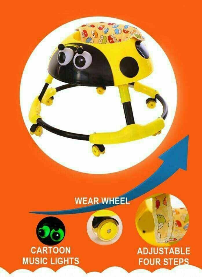 ladybug baby walker