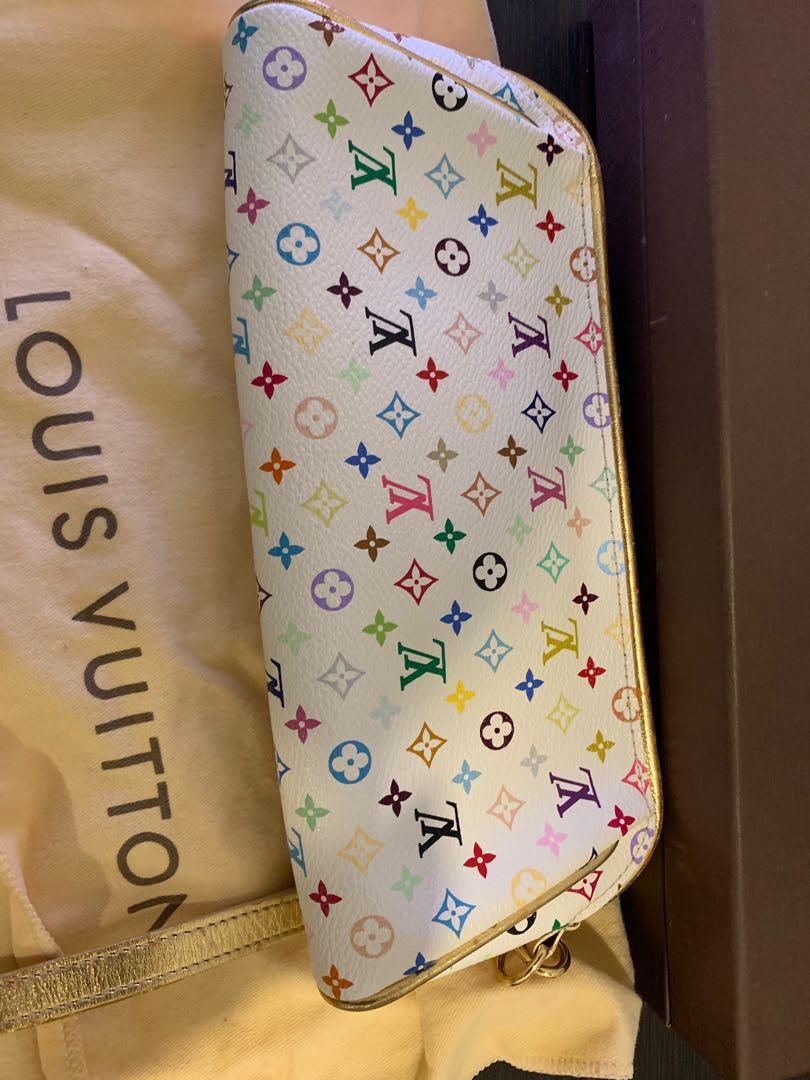 Louis Vuitton Vintage Monogram Multicolore Kate Clutch - White Clutches,  Handbags - LOU745409
