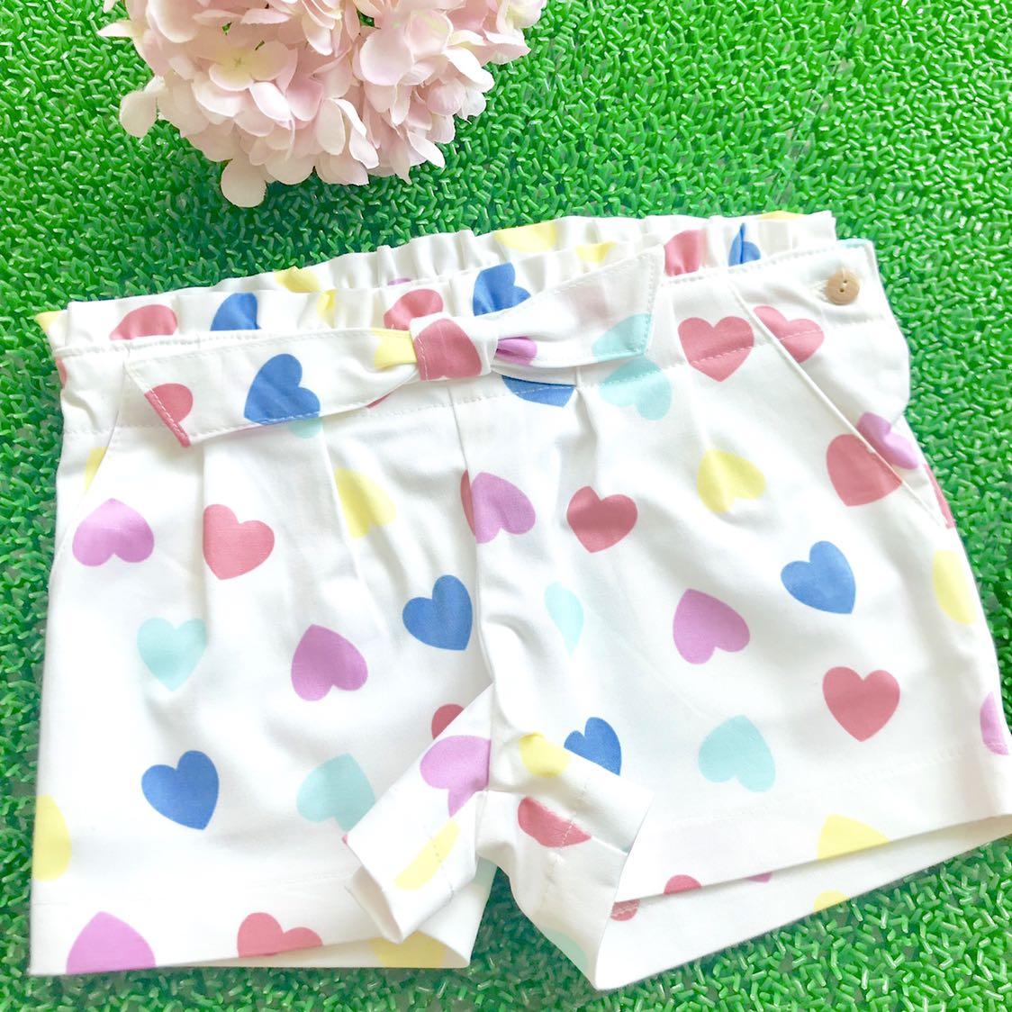 Rainbow best sale shorts girls
