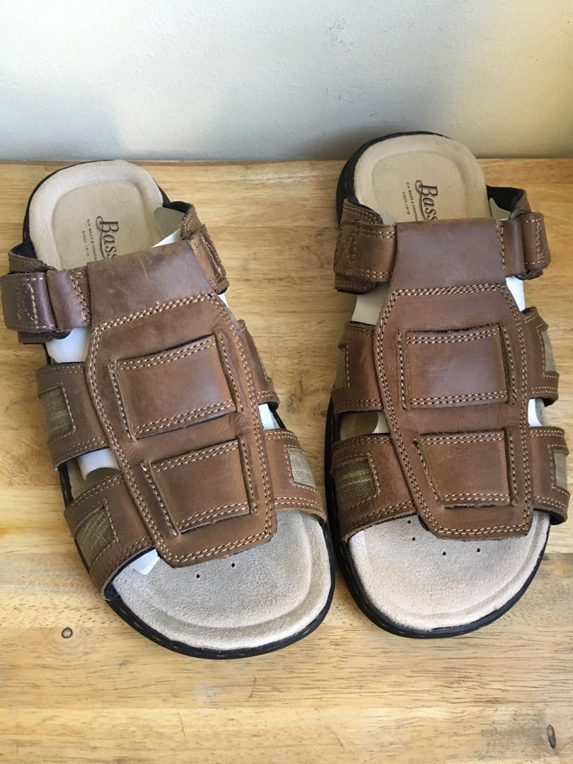 Leather Sandals Brown \u0026 Tan Size 11 