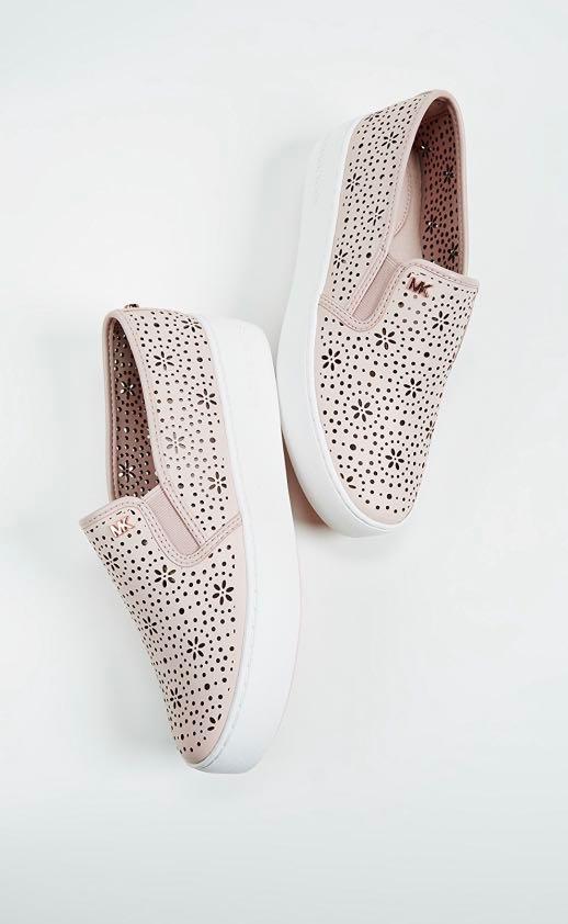Michael kors trent top slip on pink