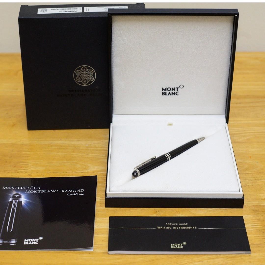 Montblanc diamond meisterstuck best sale