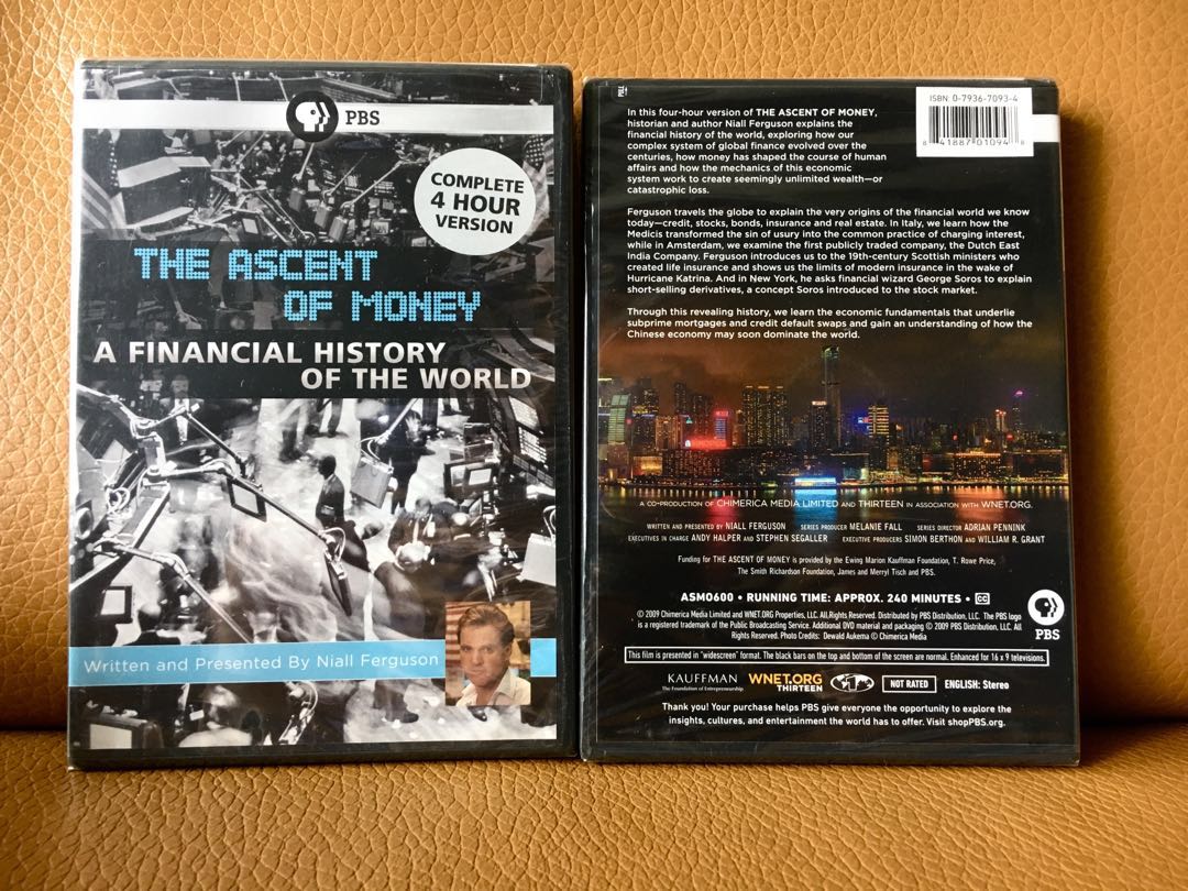 New The Ascent Of Money A Financial History Of The World Music Media Cds Dvds Other Media On Carousell