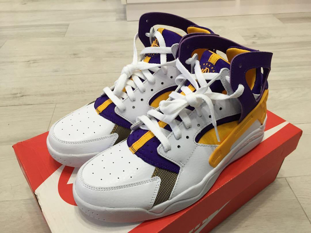 nike air flight huarache lakers