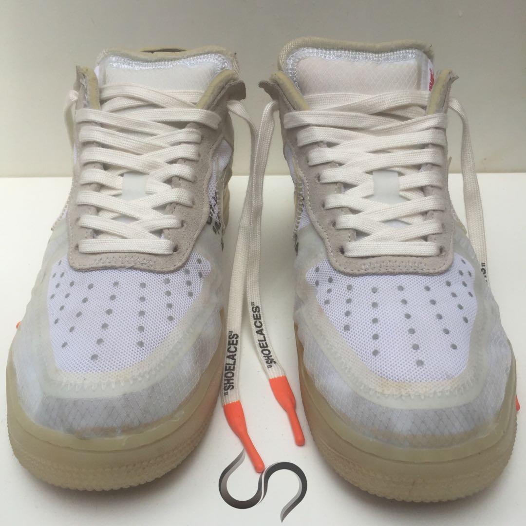 Nike Air Force 1 Low Off White Fesyen Pria Sepatu Sneakers