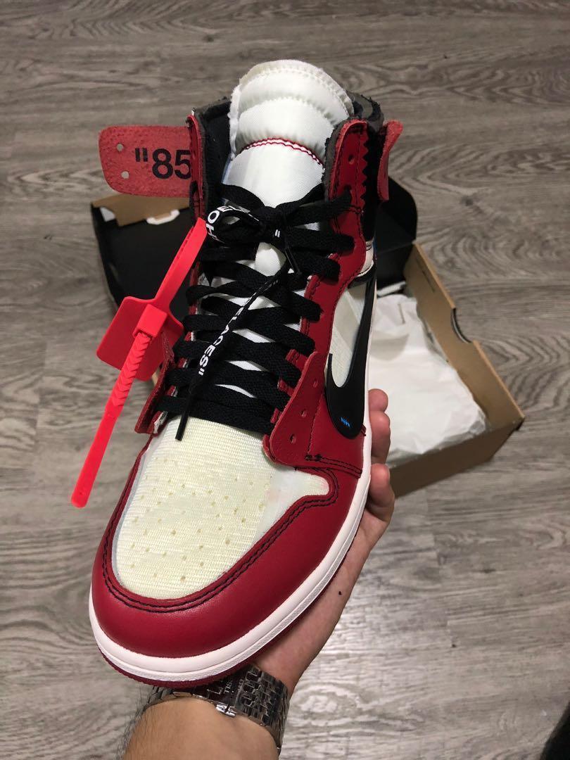 OffWhite Jordan 1 Chicago Men s Fashion Footwear Sneakers on