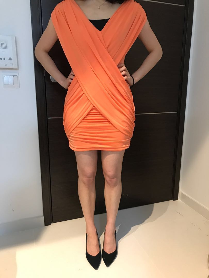 BCBG Navy Cocktail Dress