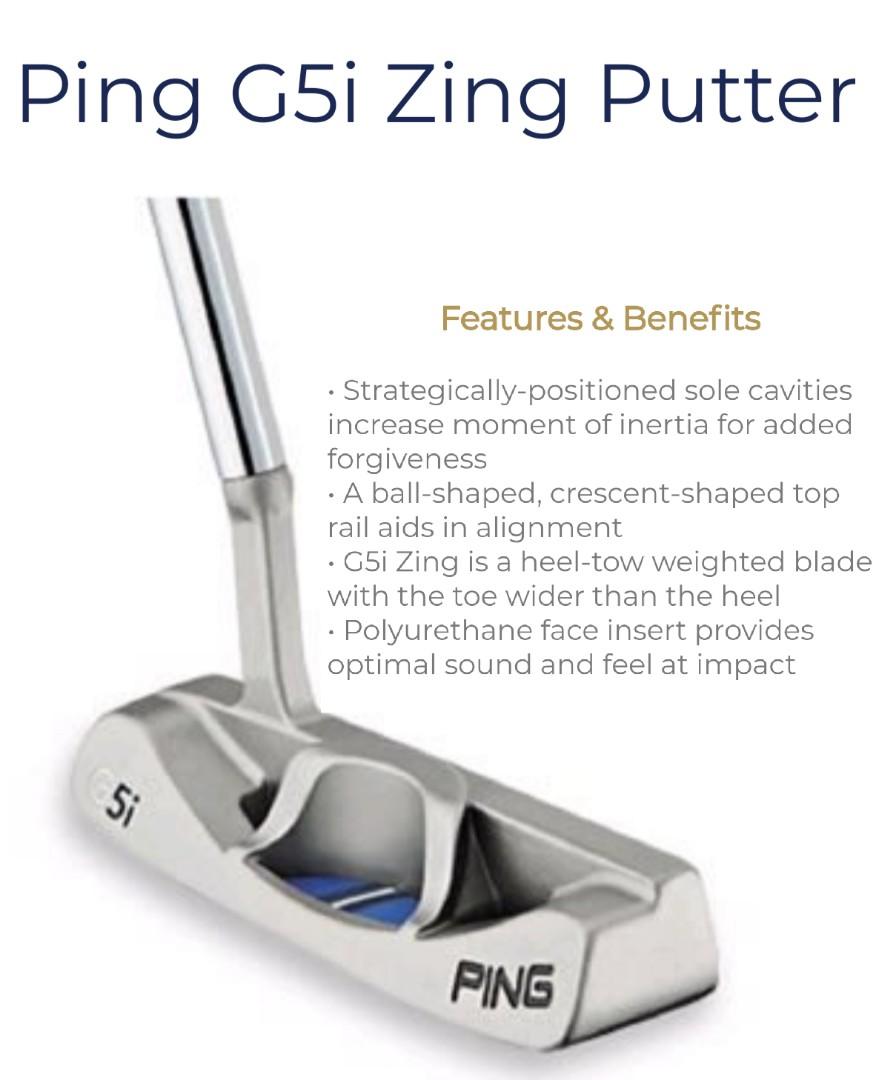 ping face balanced blade putters