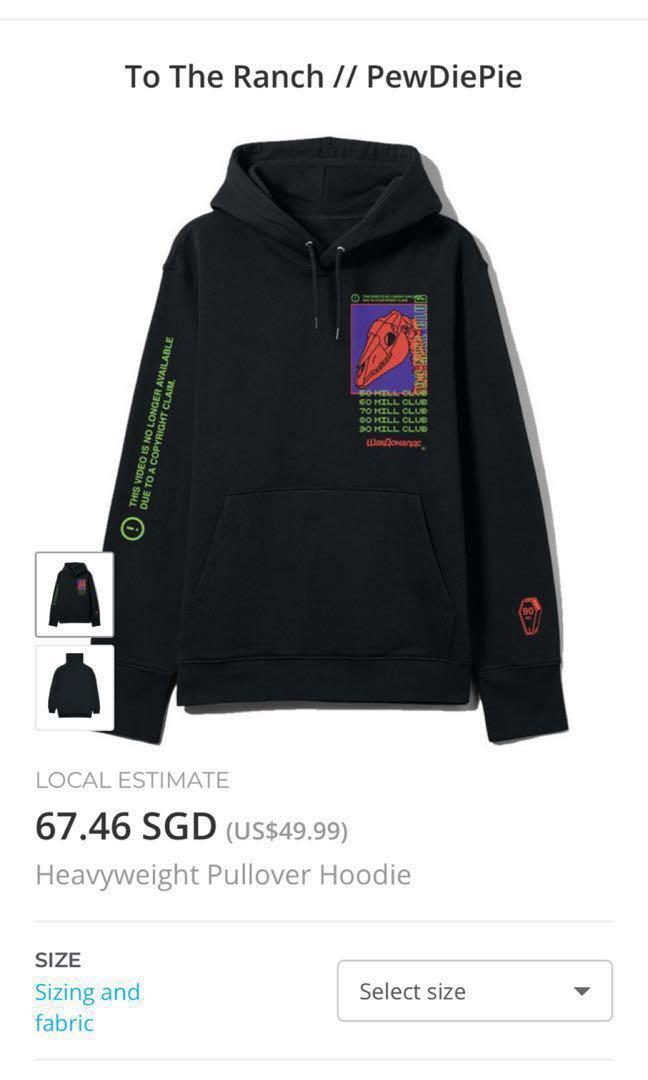 Parity Pewdiepie 70 Mil Hoodie Up To 60 Off