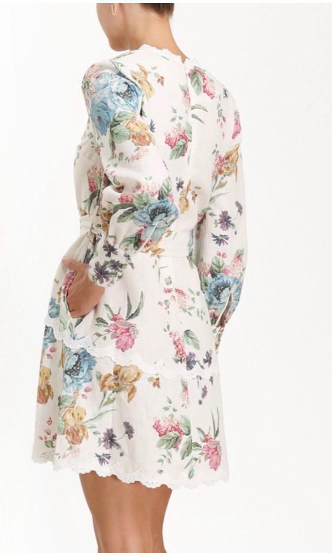 Ninety six scallop dress cheap